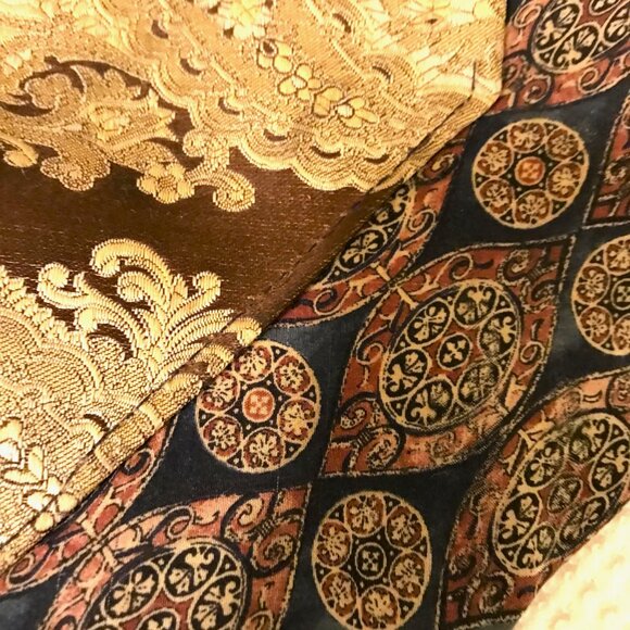 Vintage Clutch made from Vintage Designer Men's Ties - Picture 2 of 12